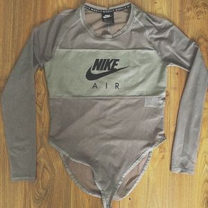 Reworked Nike Bodysuit